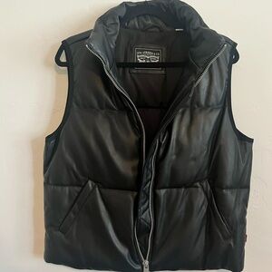 Levi's Sleek Black Women's Vest